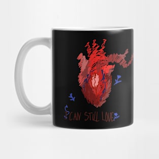 Scribbled heart Mug